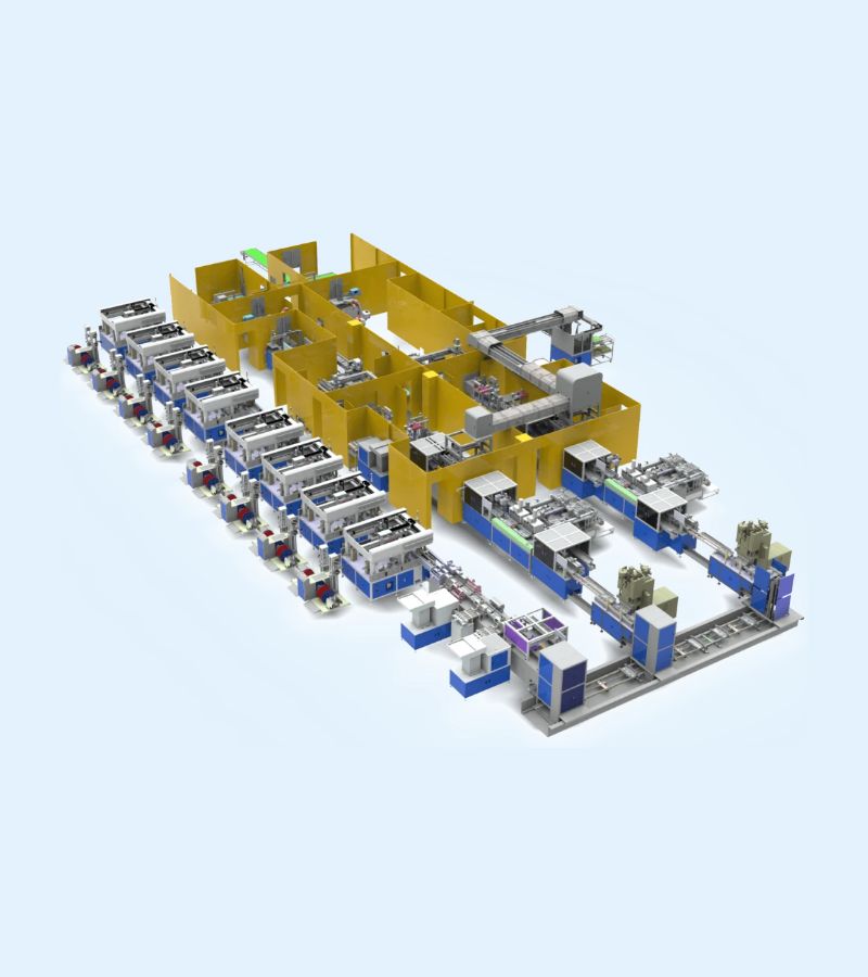 HT6000-II型年产2000万发电子雷管自动生产线
